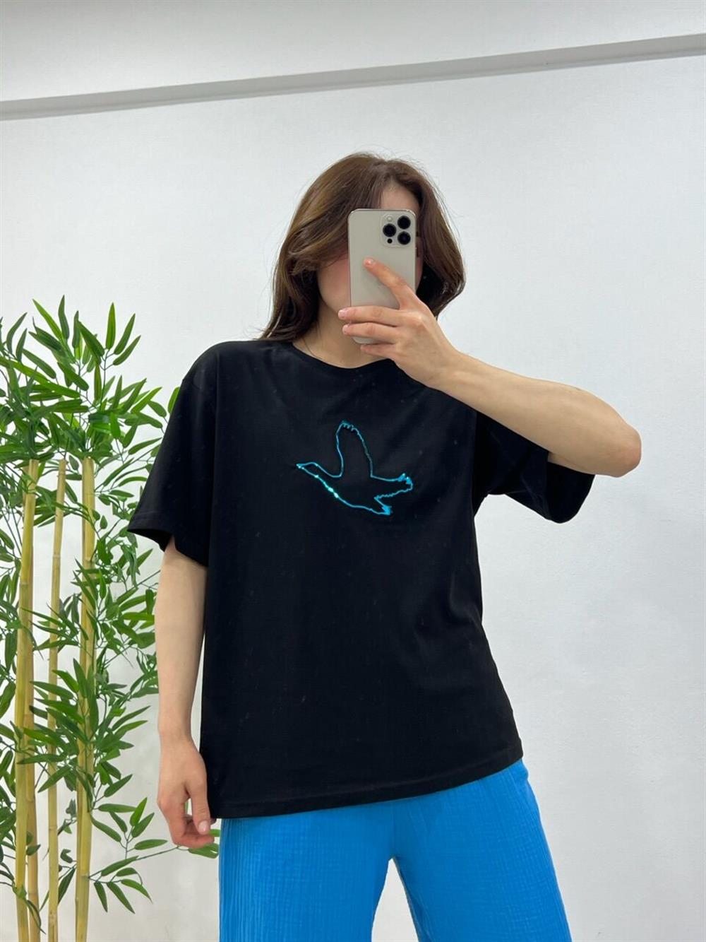 ORJİNAL MARKA SİYAH TSHİRT