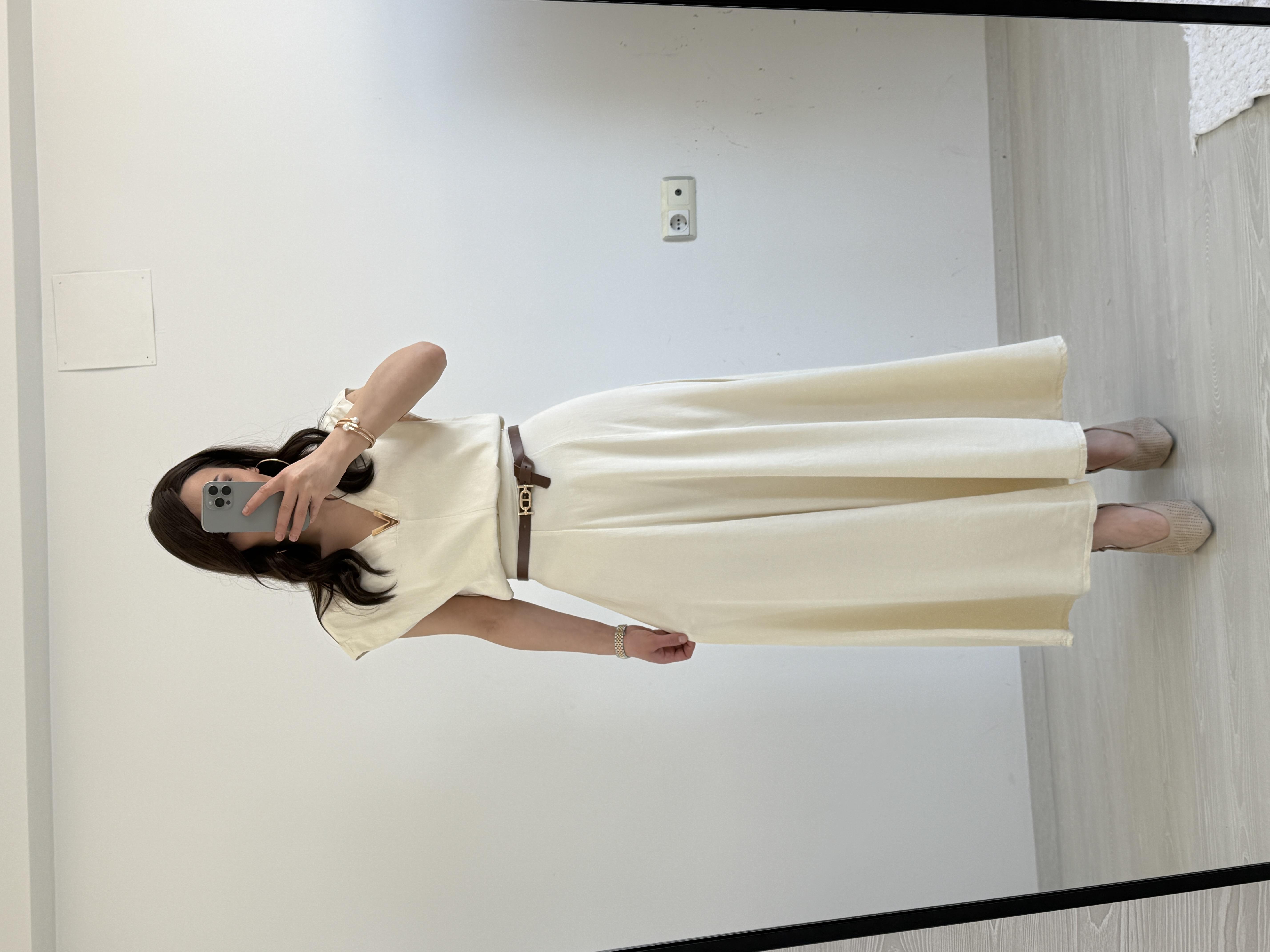 ÖZEL ÜRETİM ETEKLİ TAKIM EKRU