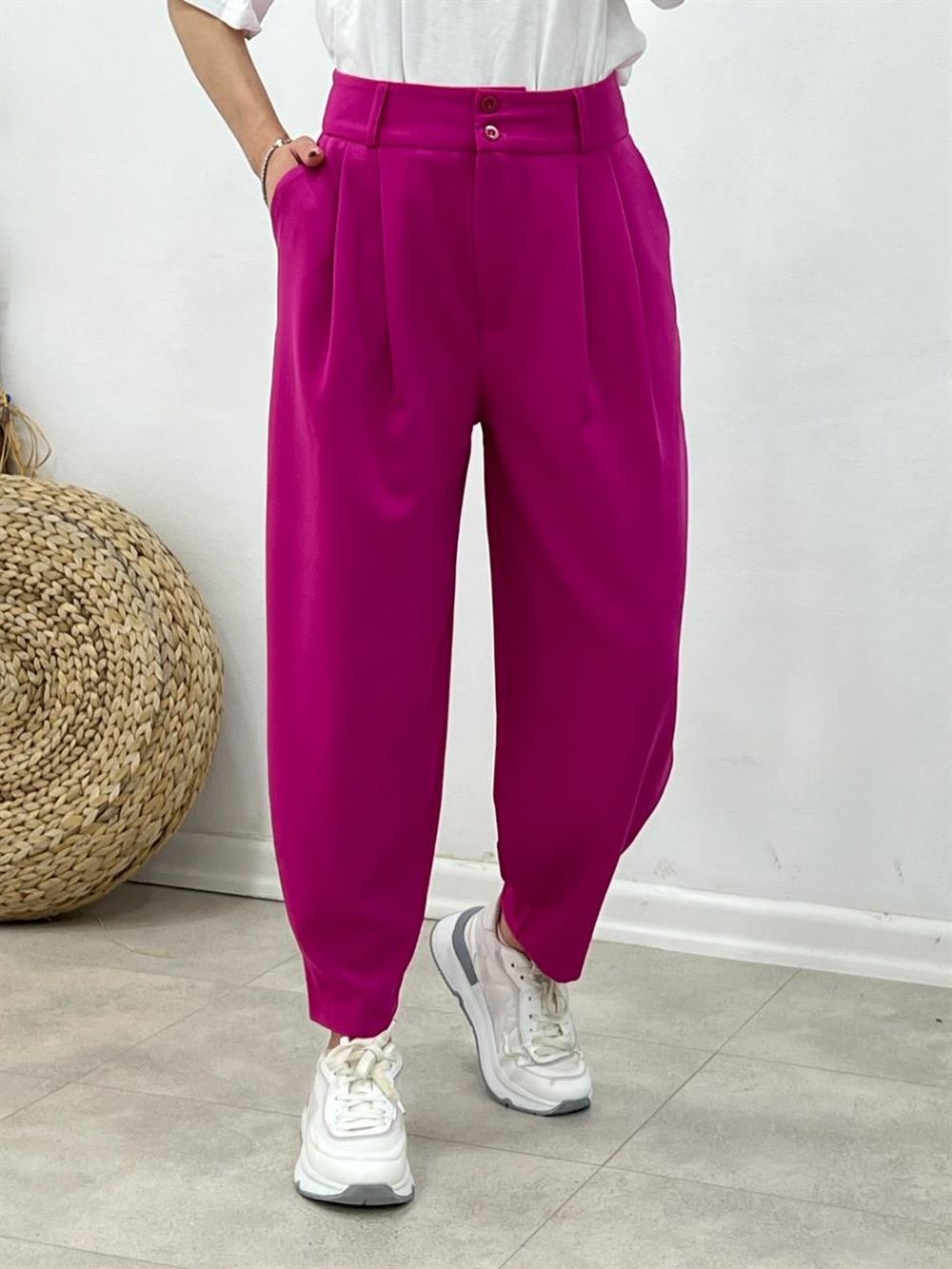 PEMBE HAVUÇ PANTOLON