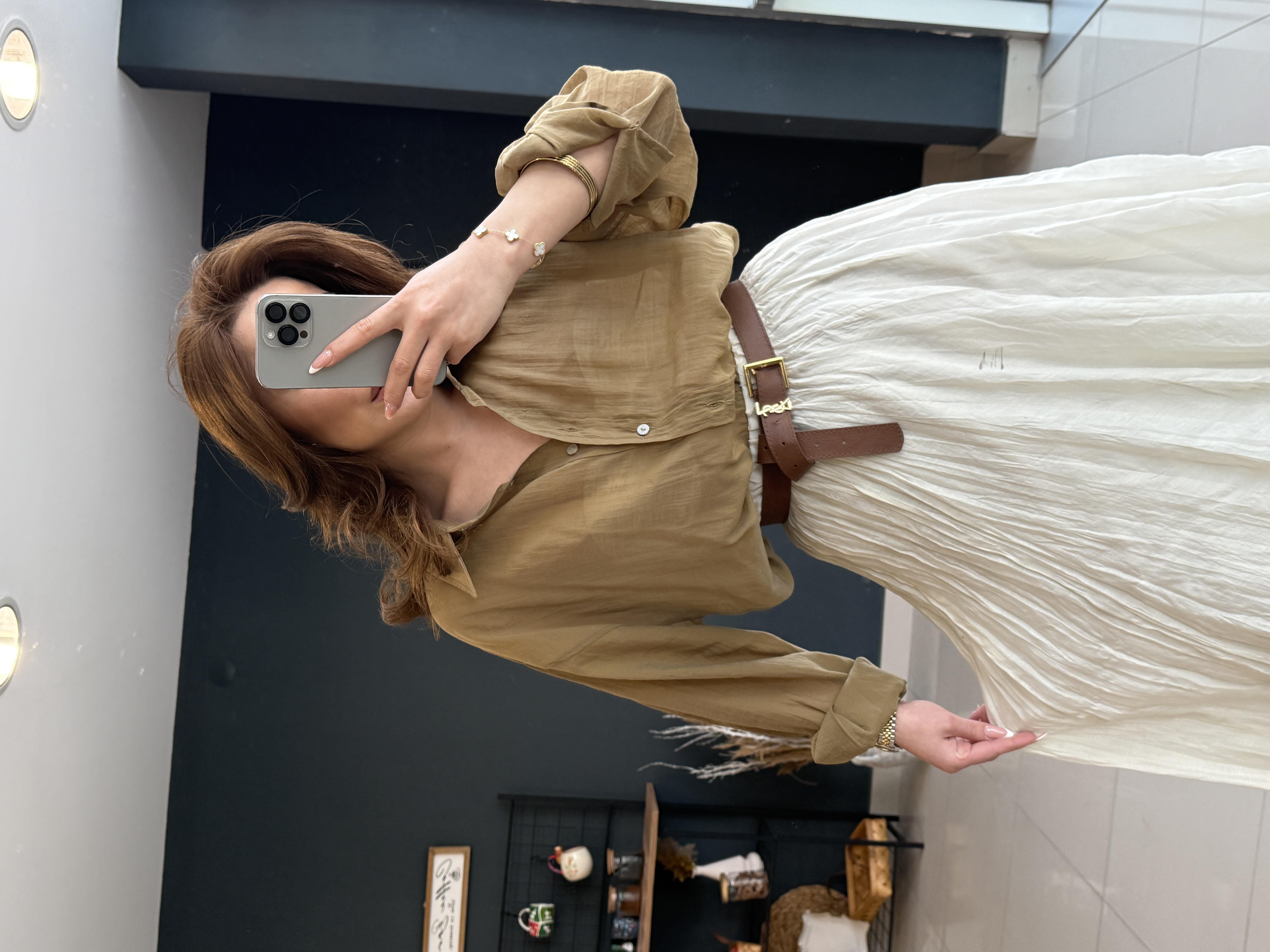 PREMİUM SERİ GÖMLEK OLİV YEŞİL