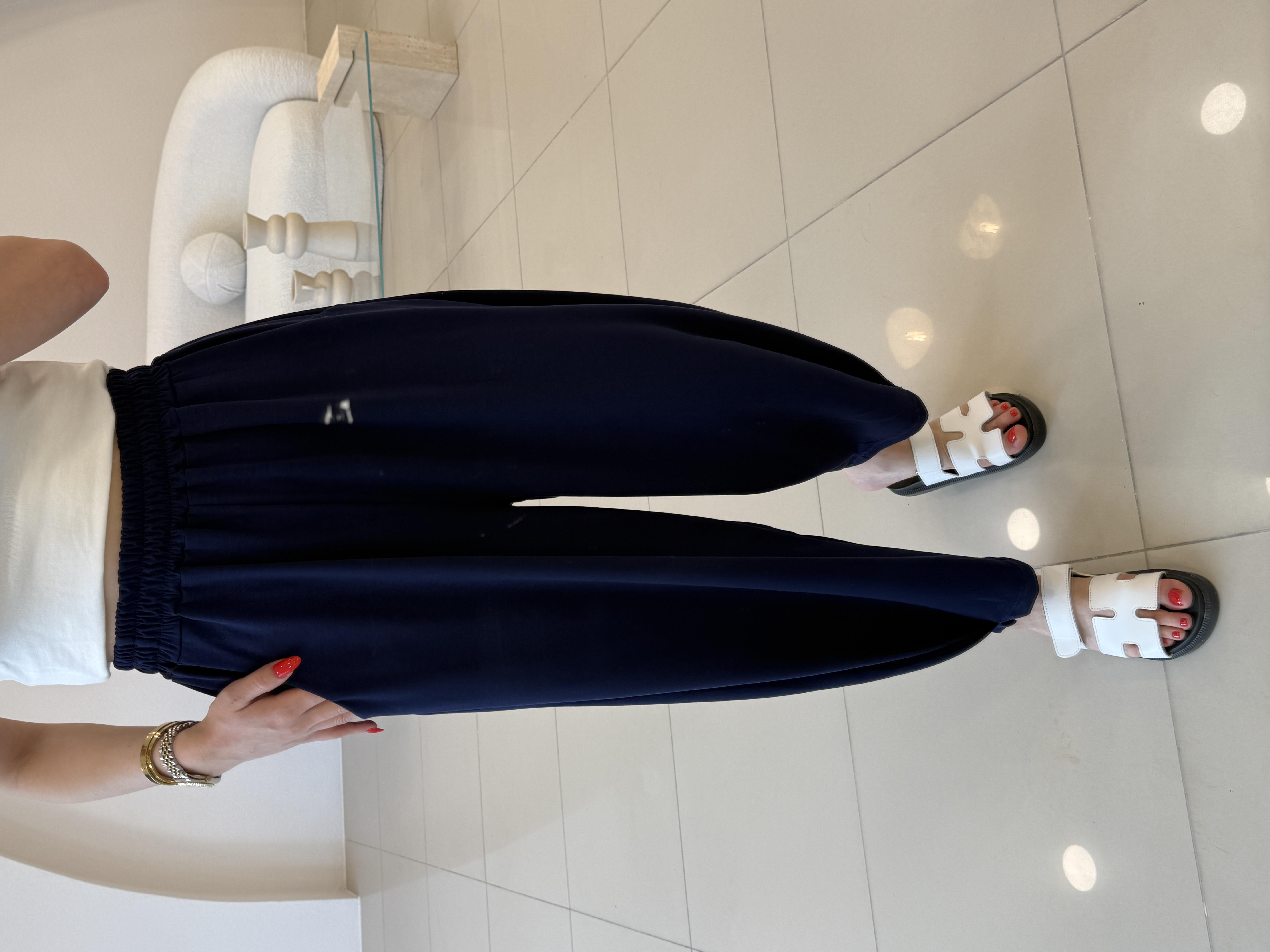 RAHAT KESİM MODAL KUMAŞ ŞALVAR LACİVERT