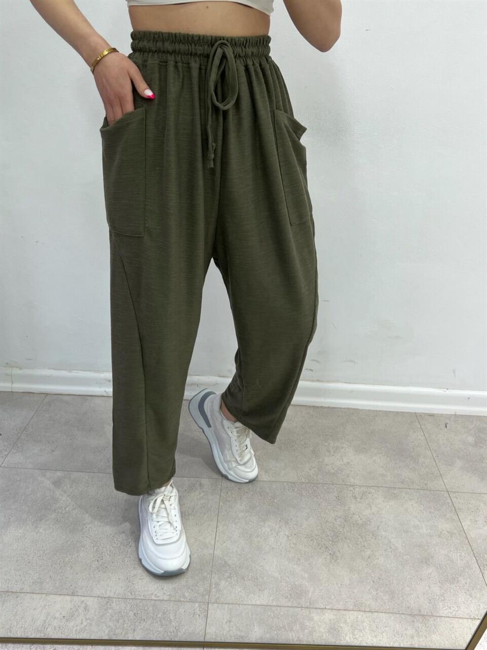 ŞALVAR PANTOLON HAKİ