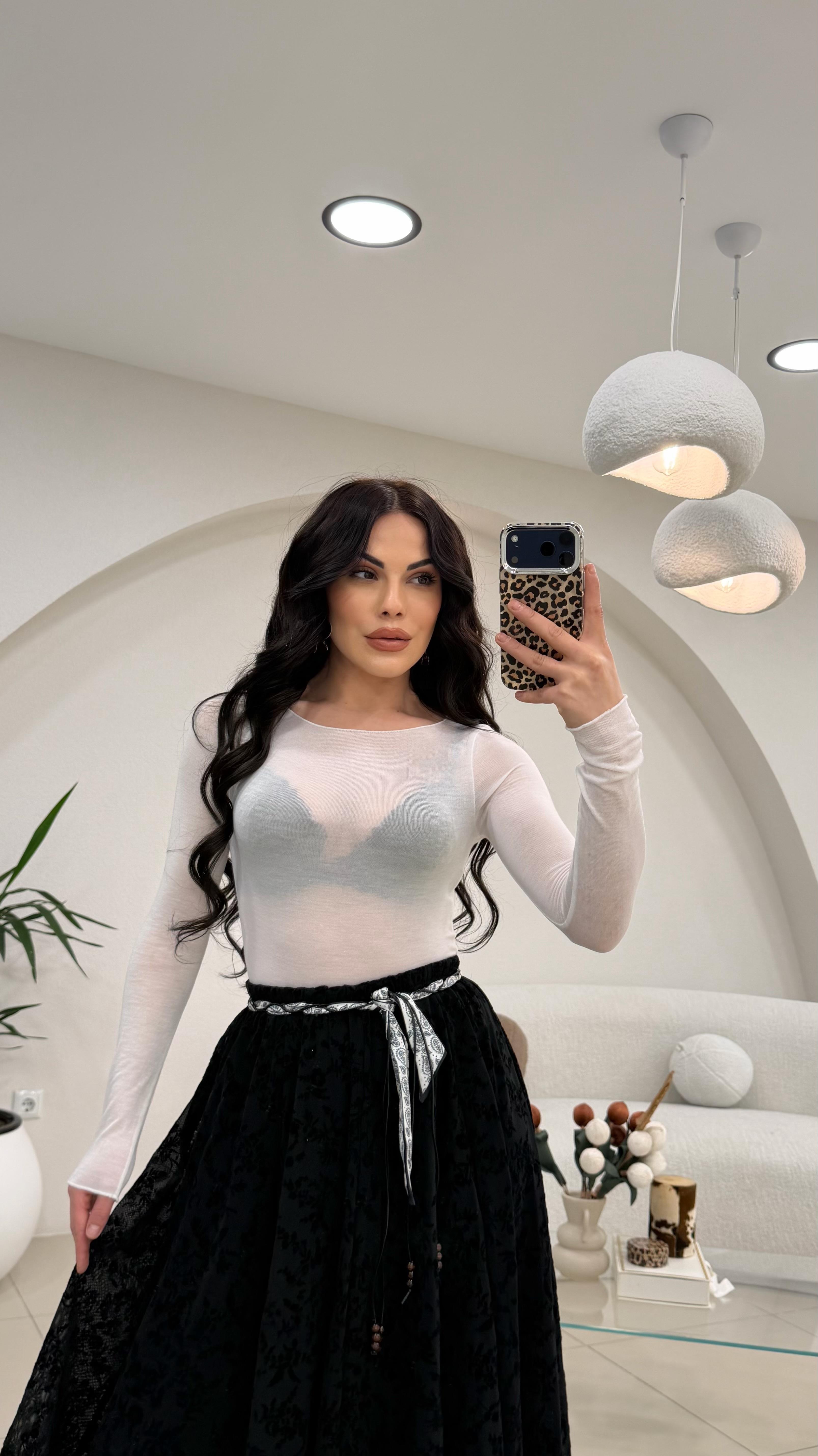 TRANSPARAN EKRU BADY