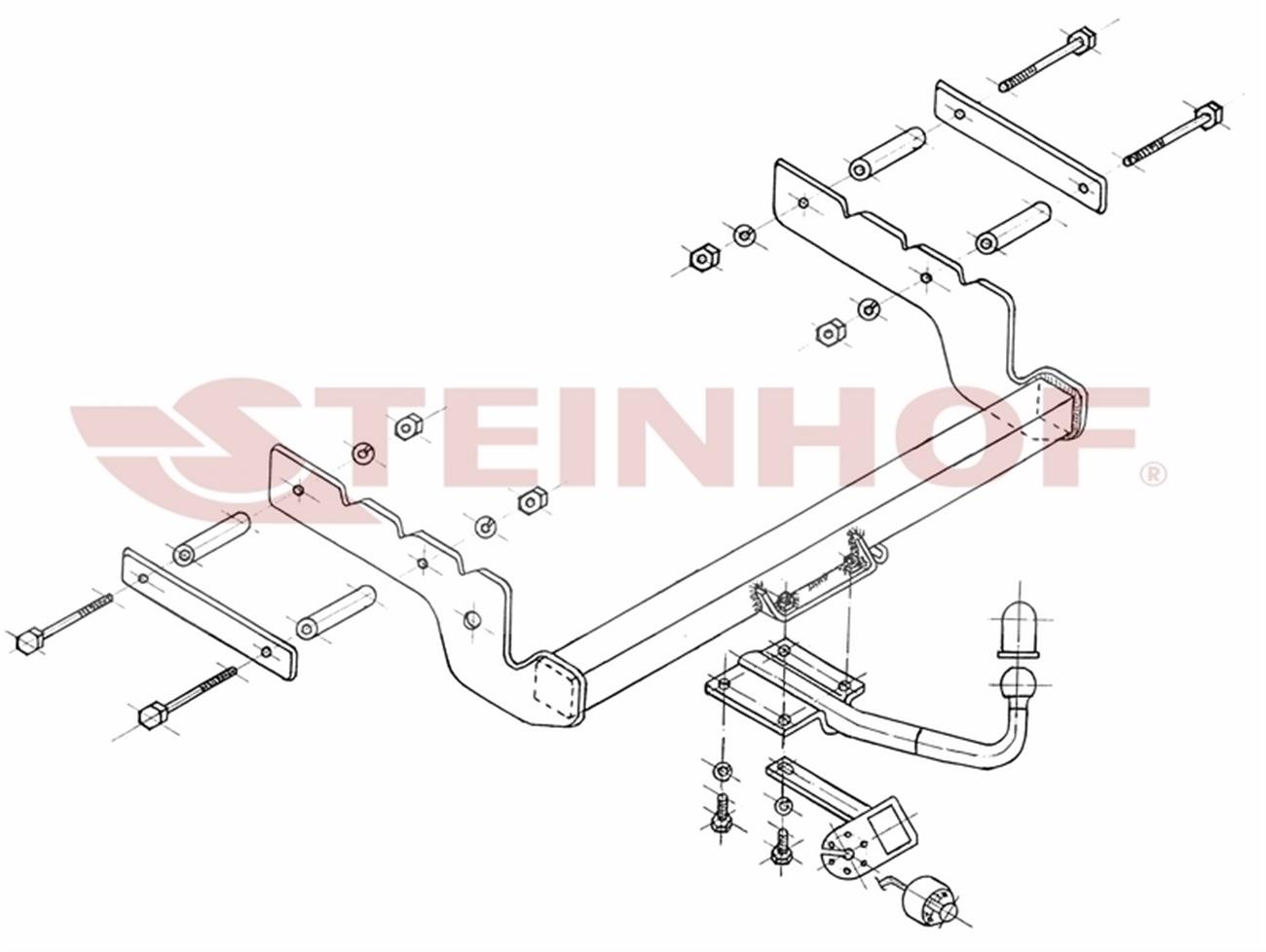 Ford Mondeo 2000-2007   Çeki Demiri
