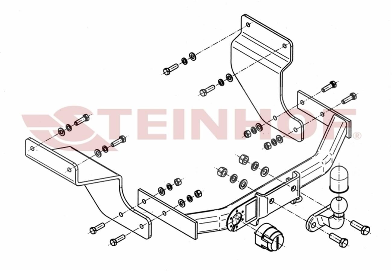Ford Transit Connect 2003-2013   Çeki Demiri