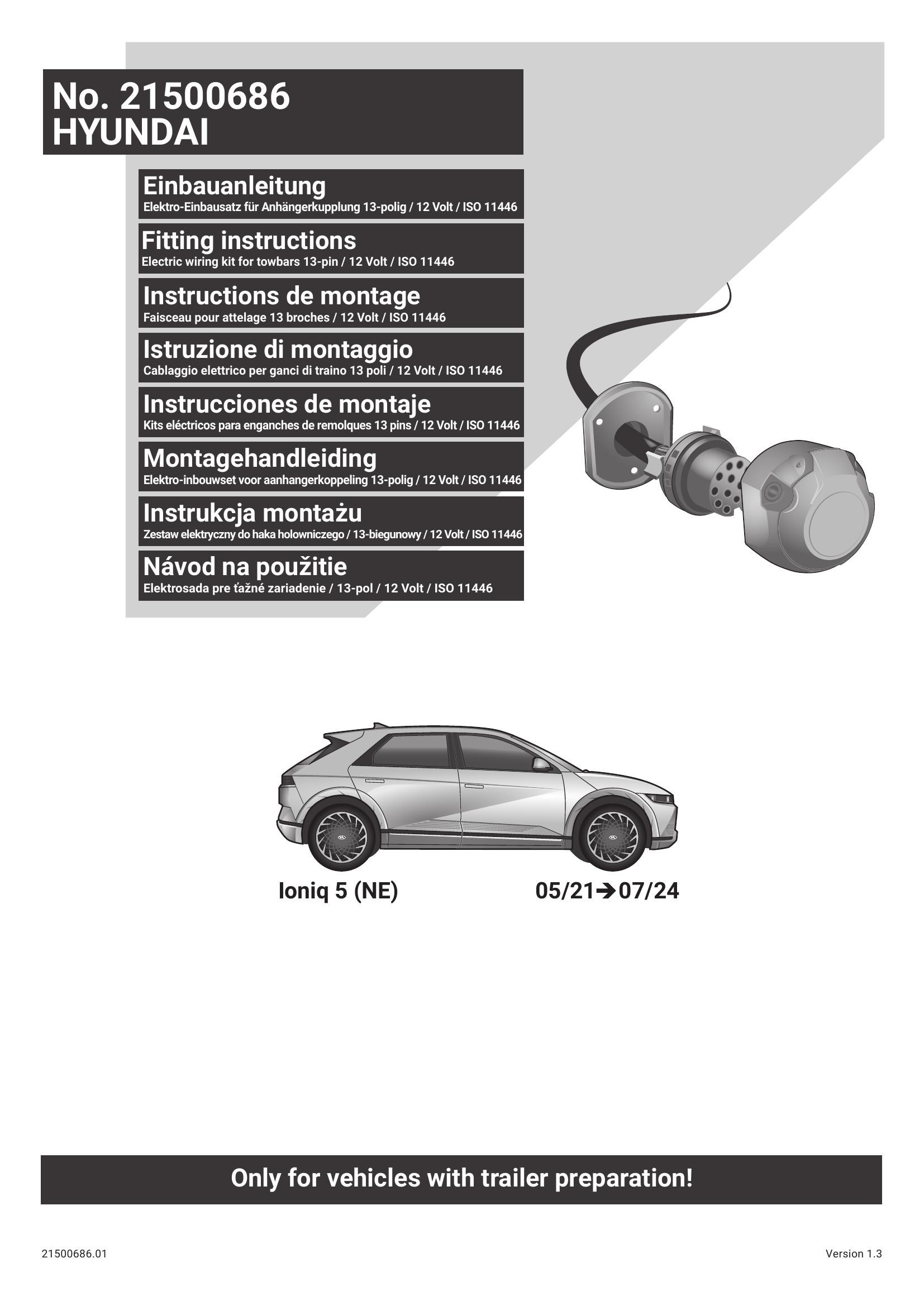 HYUNDAI  Ioniq 5  2020-2024 Orijinal Tesisat