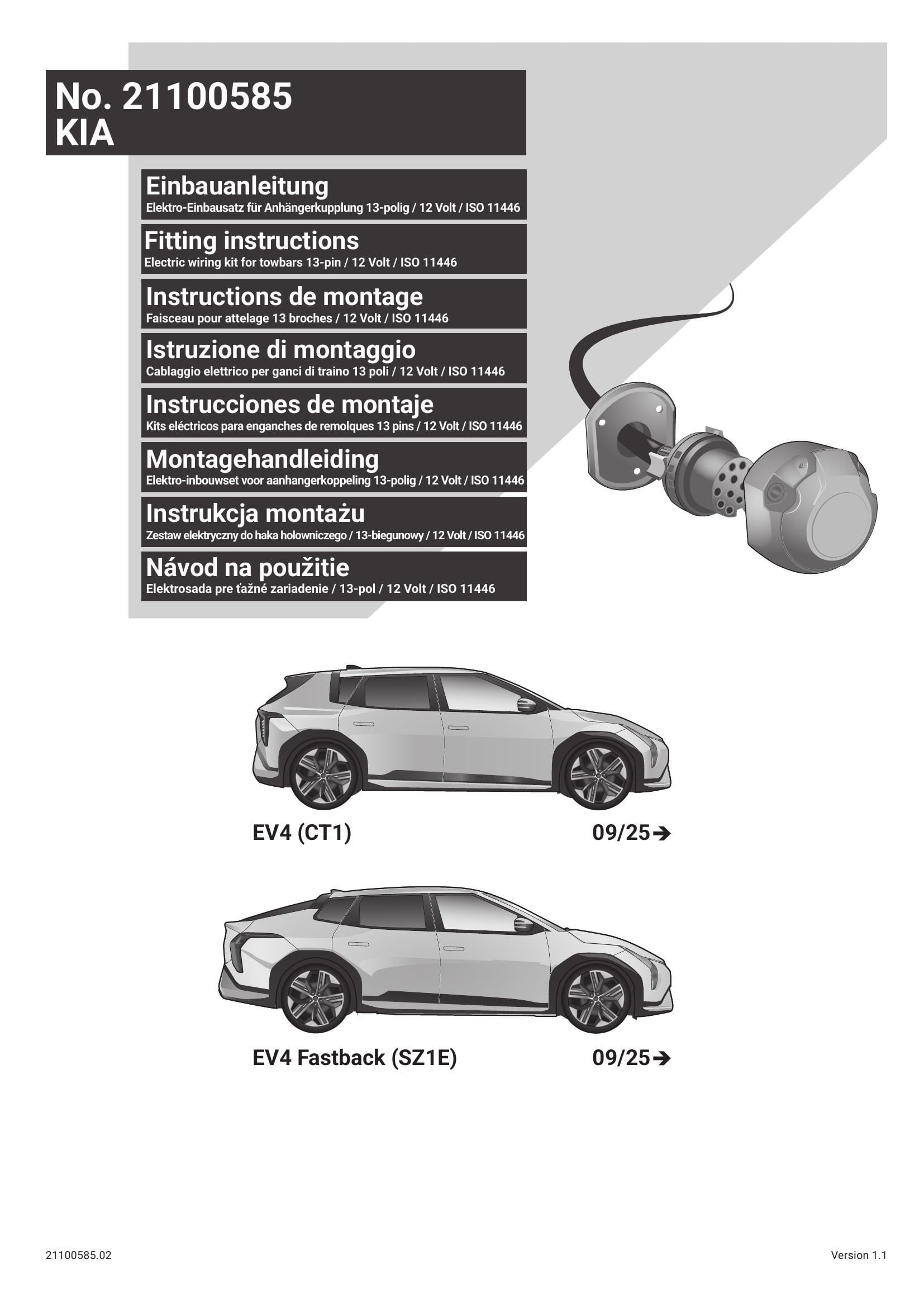 Kia EV4  Orijinal Elektrik Tesisatı (11/2021→)