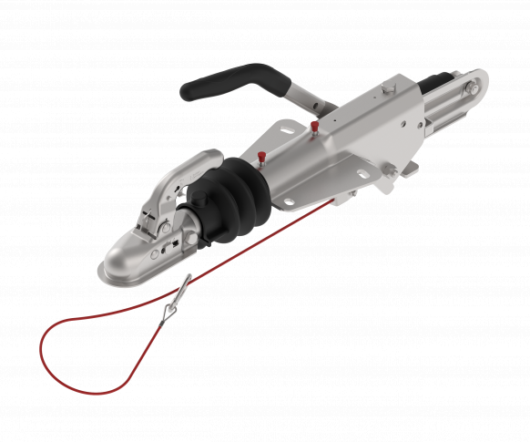 KNOTT 750-1300 kg V Modeli Frenli Kaplin (Çeki Oku) KFL14A-GF Kelepçeli