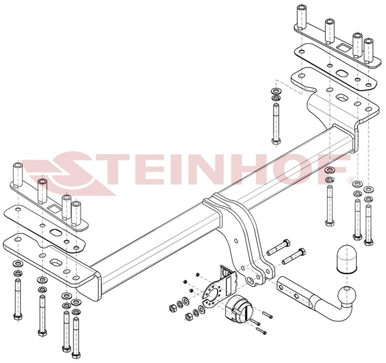 Land Rover Discovery Sport 2014-2019  Çeki demiri