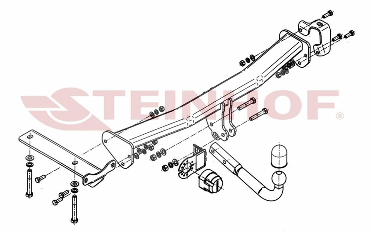 Land Rover Freelander 2004-2014 Çeki demiri