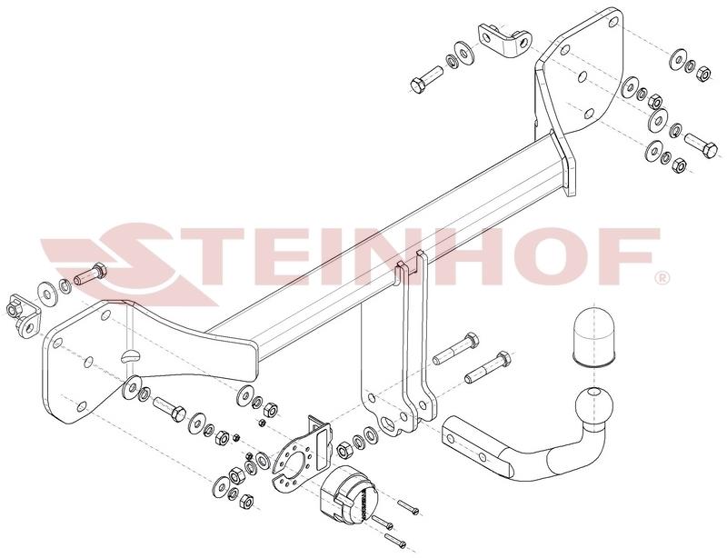 MERCEDES EQC (H243)  2021 Sonrası   Çeki Demiri 