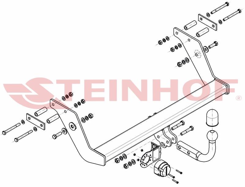 MERCEDES Vaneo 2001-2007  Çeki Demiri W414 Kasa