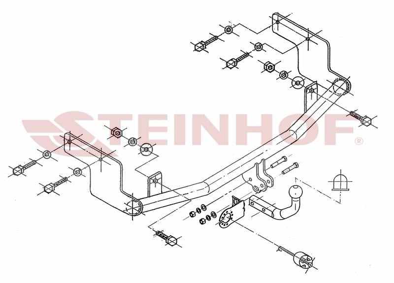 Mitsubishi Carisma 1995-2000 Çeki Demiri