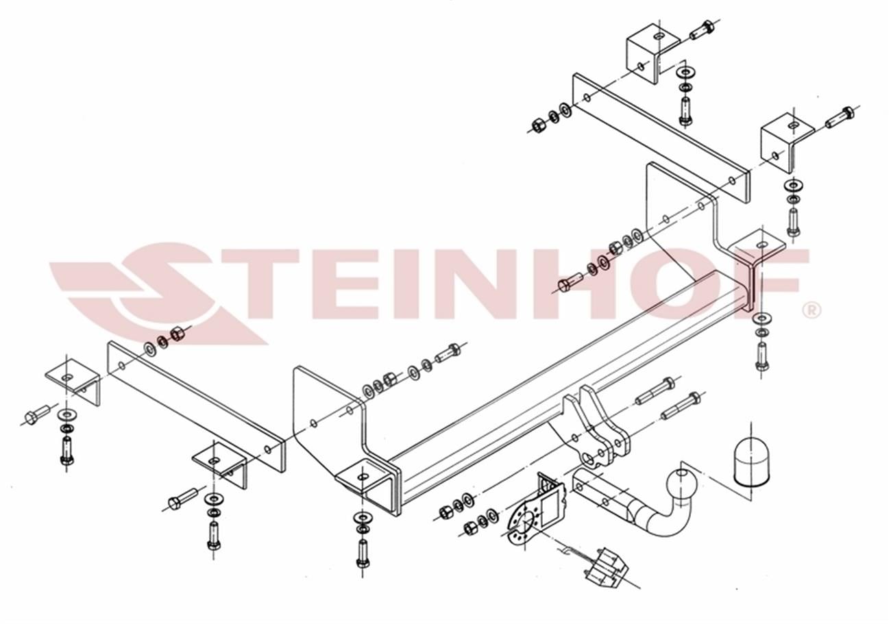 OPEL Movano B 2010-2022   Çeki Demiri  Basamaksız 