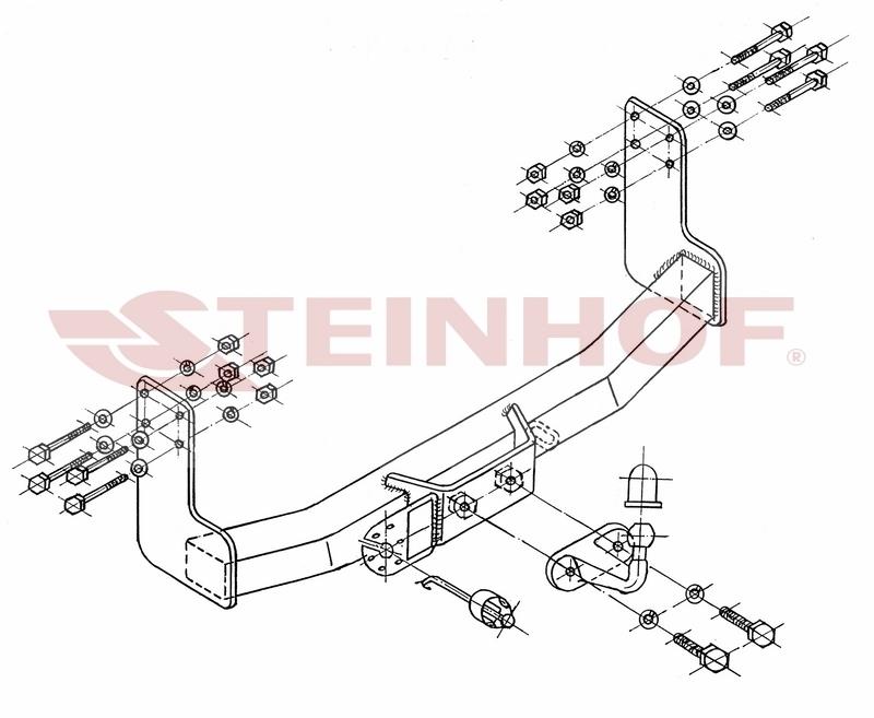 VW LT 28-35 1995-2006 Tek Teker Panelvan Çeki demiri