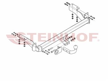 Citroen C4 2004-2010 Çeki Demiri