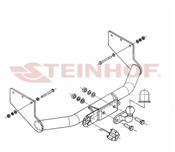 Ford Transit 1985-2000 Panelvan  Çeki Demiri