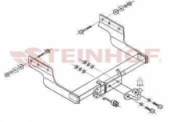 Ford Transit 2000-2013 Panelvan  Çeki Demiri