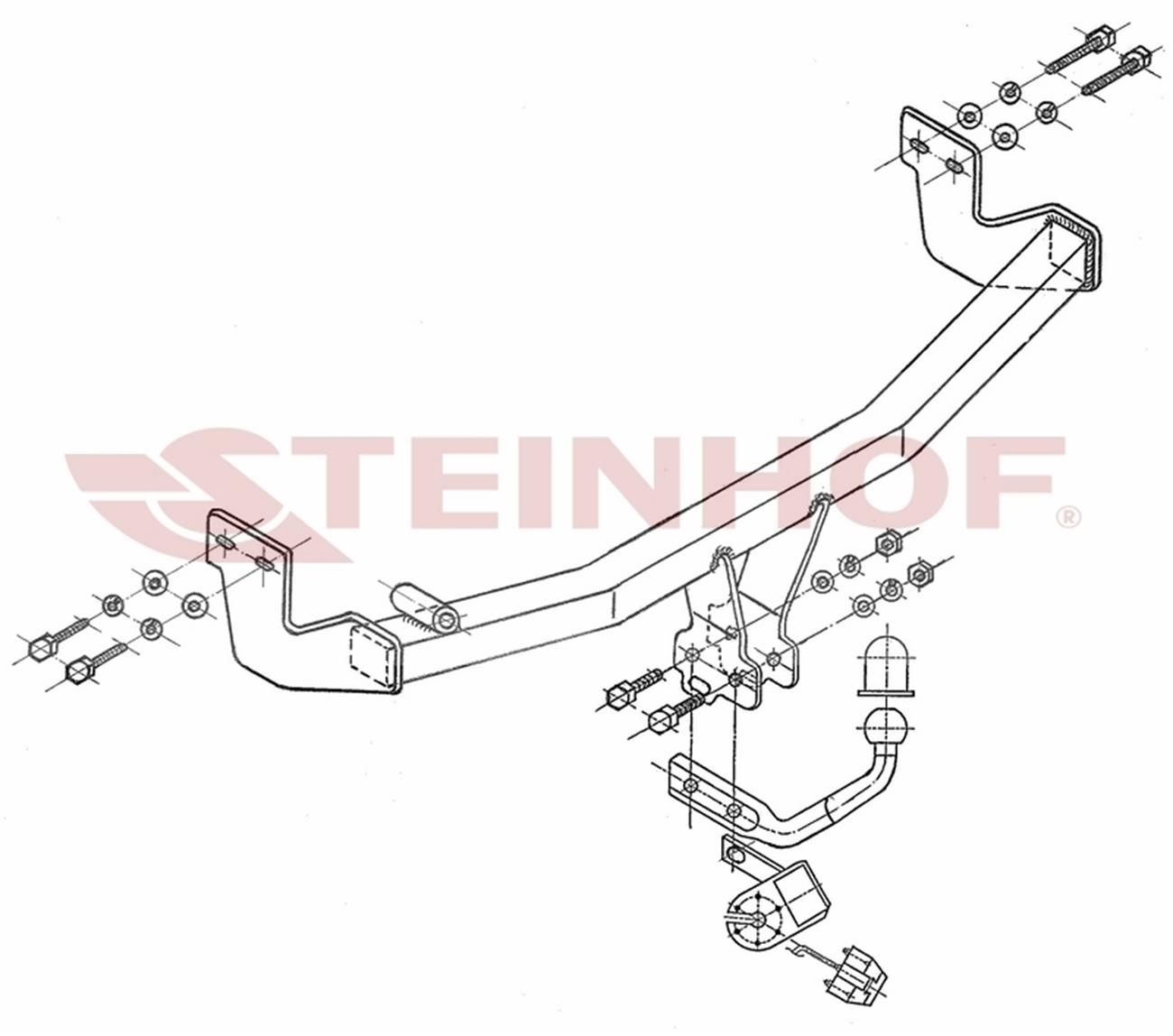 CİTROEN C3 2002-2009 Çeki Demiri