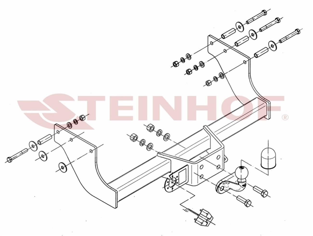 Ford Transit 2000-2014ı Panelvan  Çeki Demiri