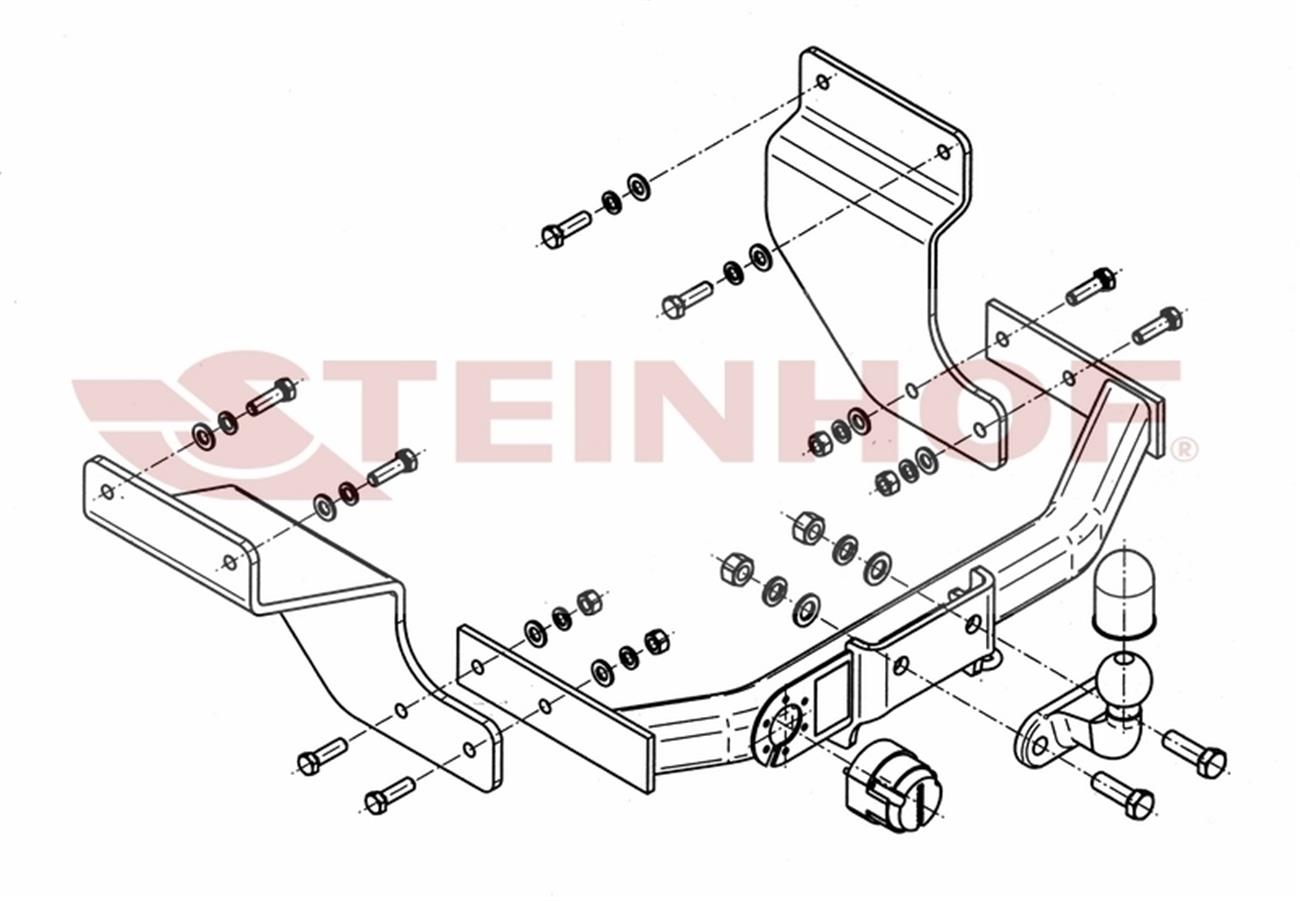 Ford Transit Connect 2003-2013   Çeki Demiri