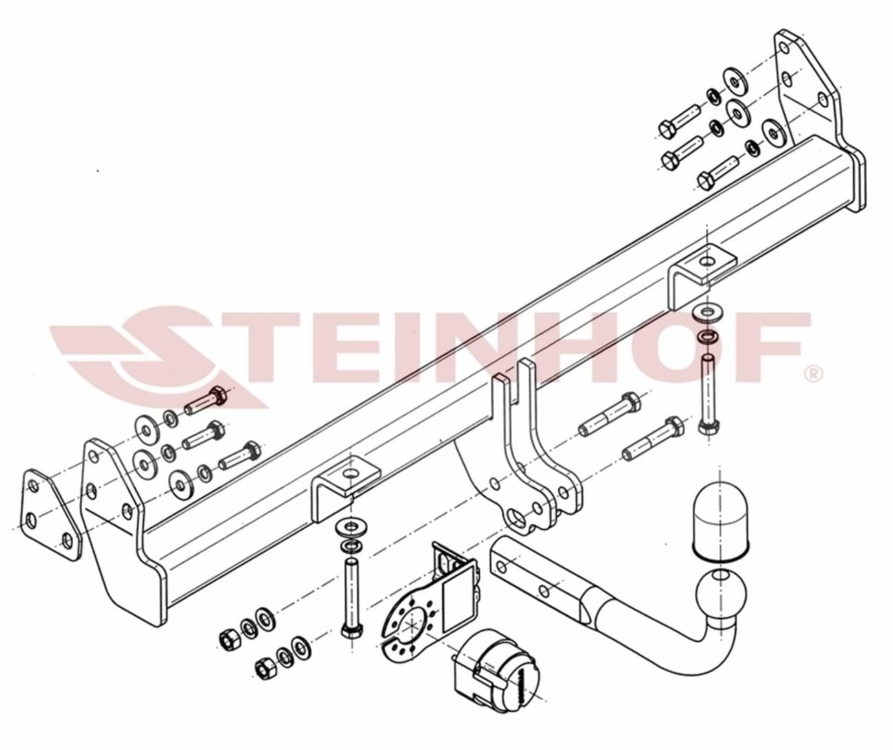 Land Rover Freelander 1998-2003 Çeki demiri
