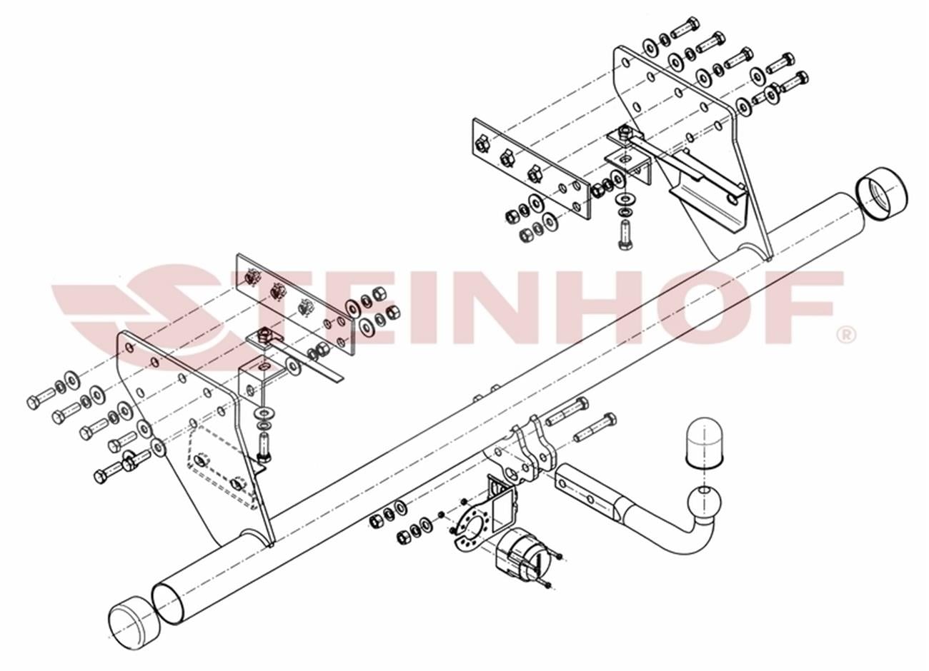 Mitsubishi L-200 2006-2009 Çeki Demiri
