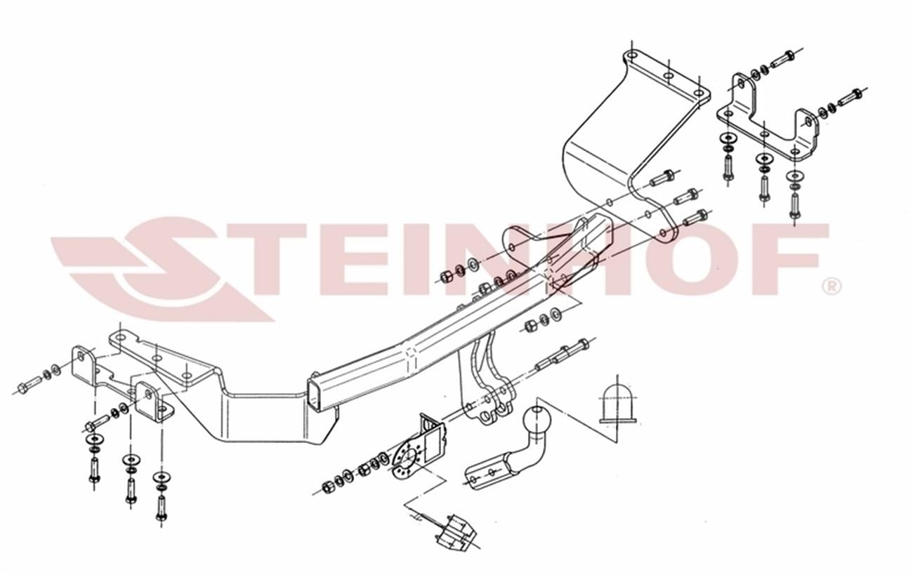 Mitsubishi Outlander 2007-2012  Çeki Demiri 
