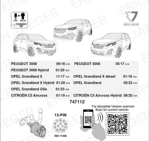 PEUGEOT 3008 2016- Orjinal Tesisat Tesisat 13P