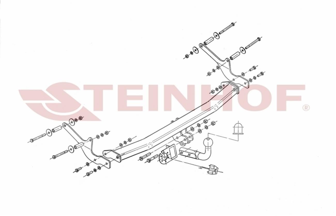 RENAULT Clio 2005-2012 Çeki Demiri
