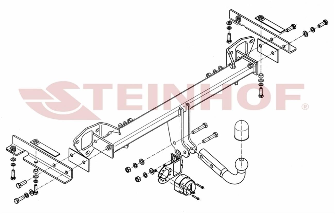 Subaru Forester 2008-2013 Çeki Demiri