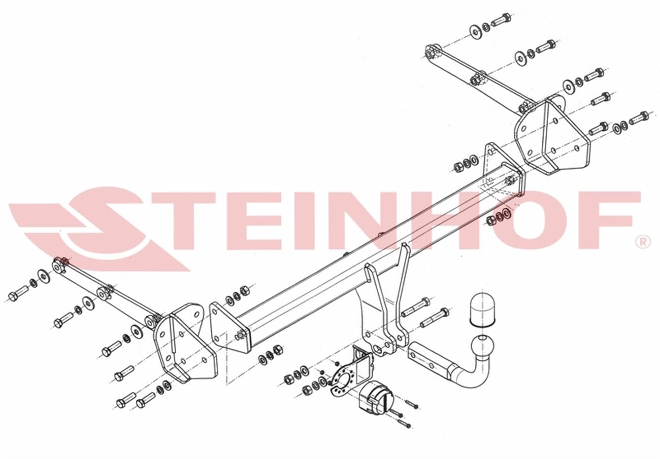 Subaru Outback 2015-2020 Çeki Demiri