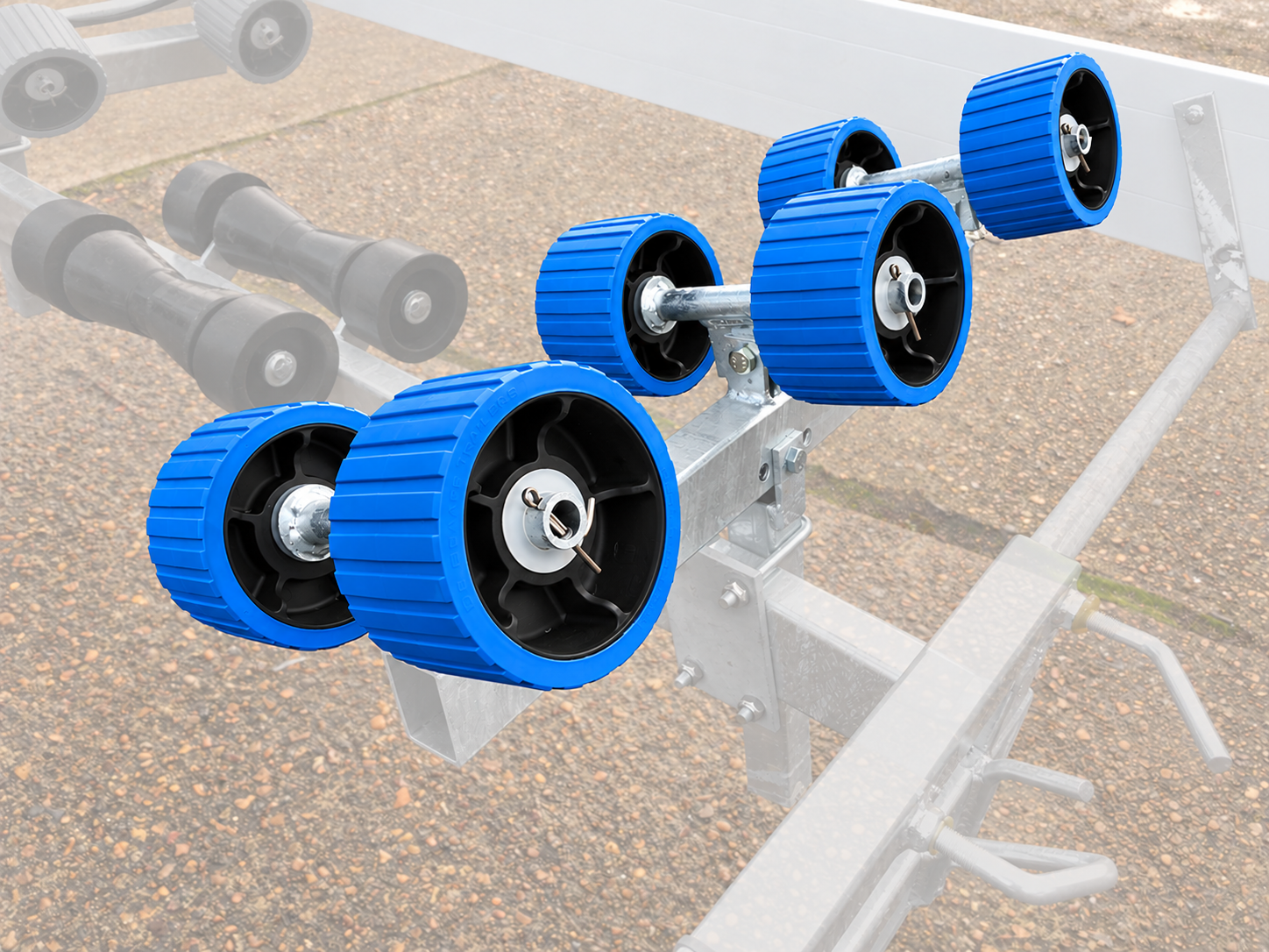Tekne Römorku Roller 6'lı Set