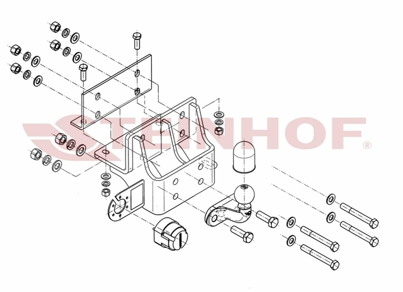 Toyota Hilux 2005-2010 Çeki Demiri