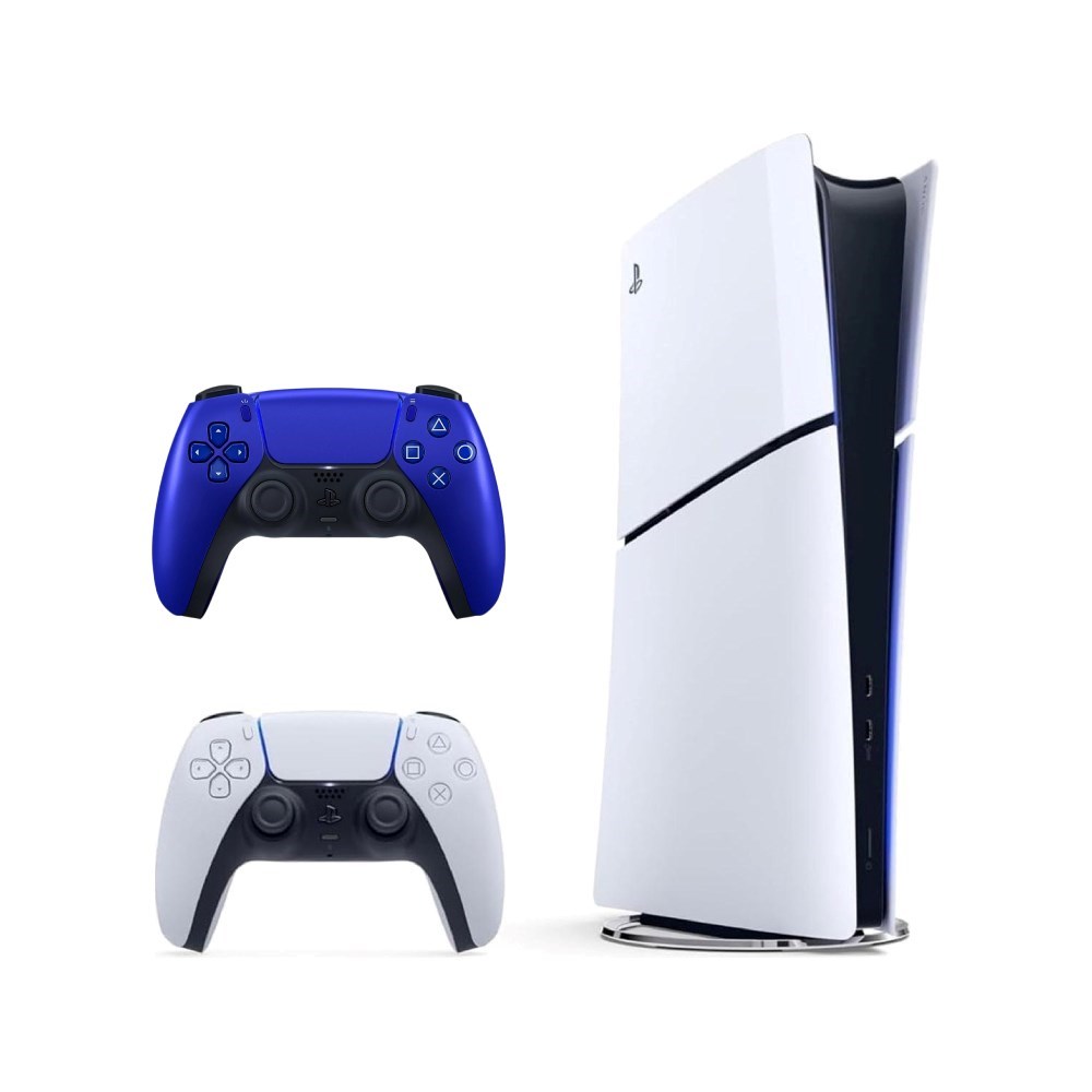  Oyun Konsolları Sony PS5SLIM825GB+CBLTMVI İthalatçı  Sony Playstation 5 Slim Digital 825 GB + 2. Kobalt Mavi Dualsense İthalatçı Garantili