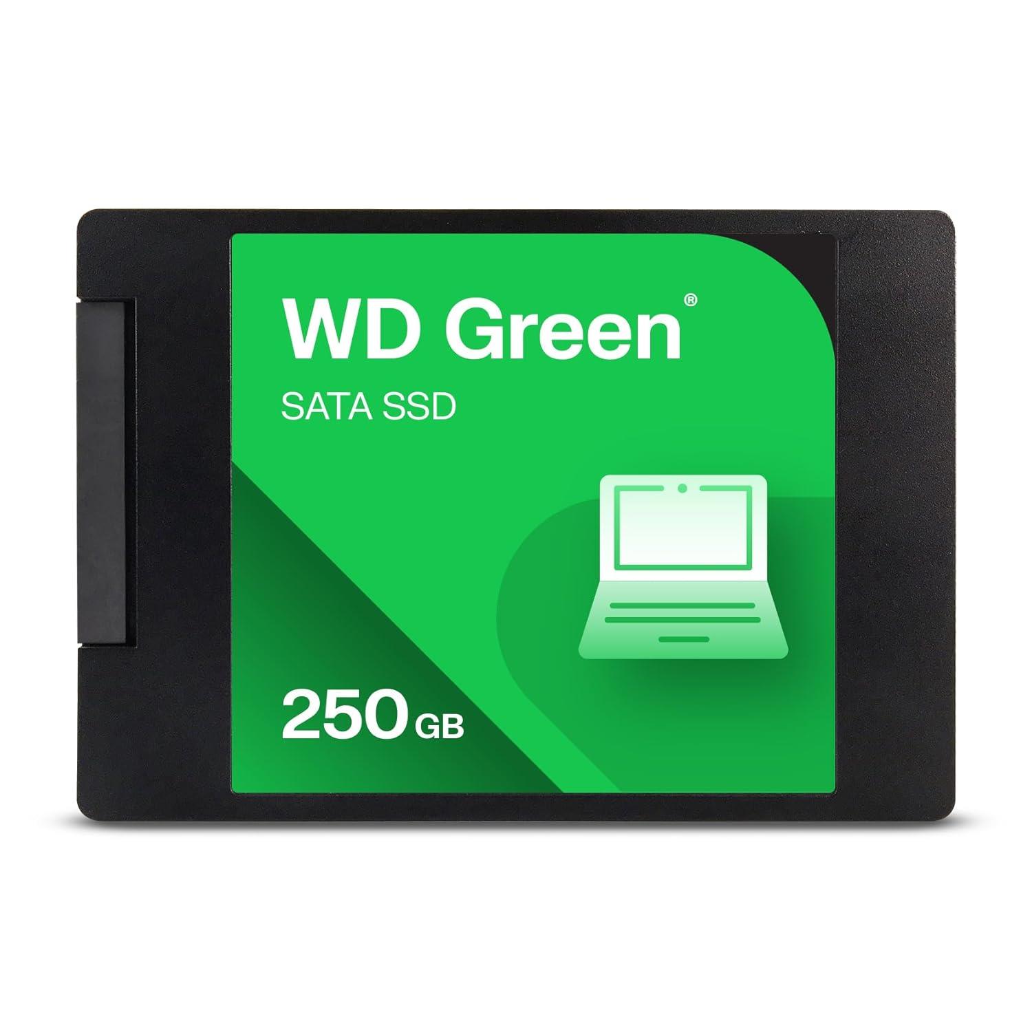 WD GREEN 250GB 545/465MB/s SATA 3.0 SSD WDS250G5G0A