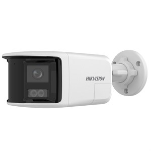 HIKVISION DS-2CD1T63G2P-LIUF/SL 6MP DUAL LENS 2.8MM PANORAMİC 30MT SMART HYBRID LIGHT IP67 DAHİLİ SES IR BULLET IP KAMER
