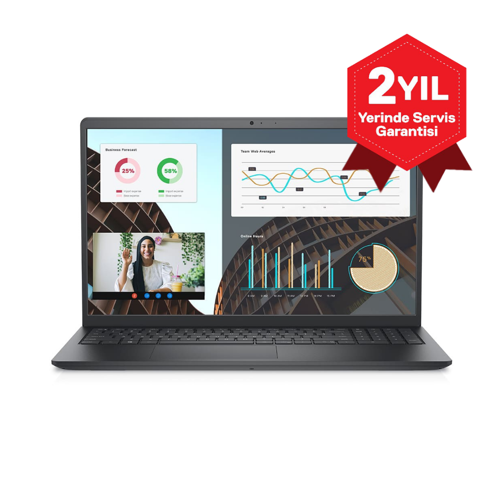  Dizüstü Bilgisayar Dell N1601PVNB3530_U Distribütör  Dell Vostro 3530 N1601PVNB3530U i7-1355U 15.6