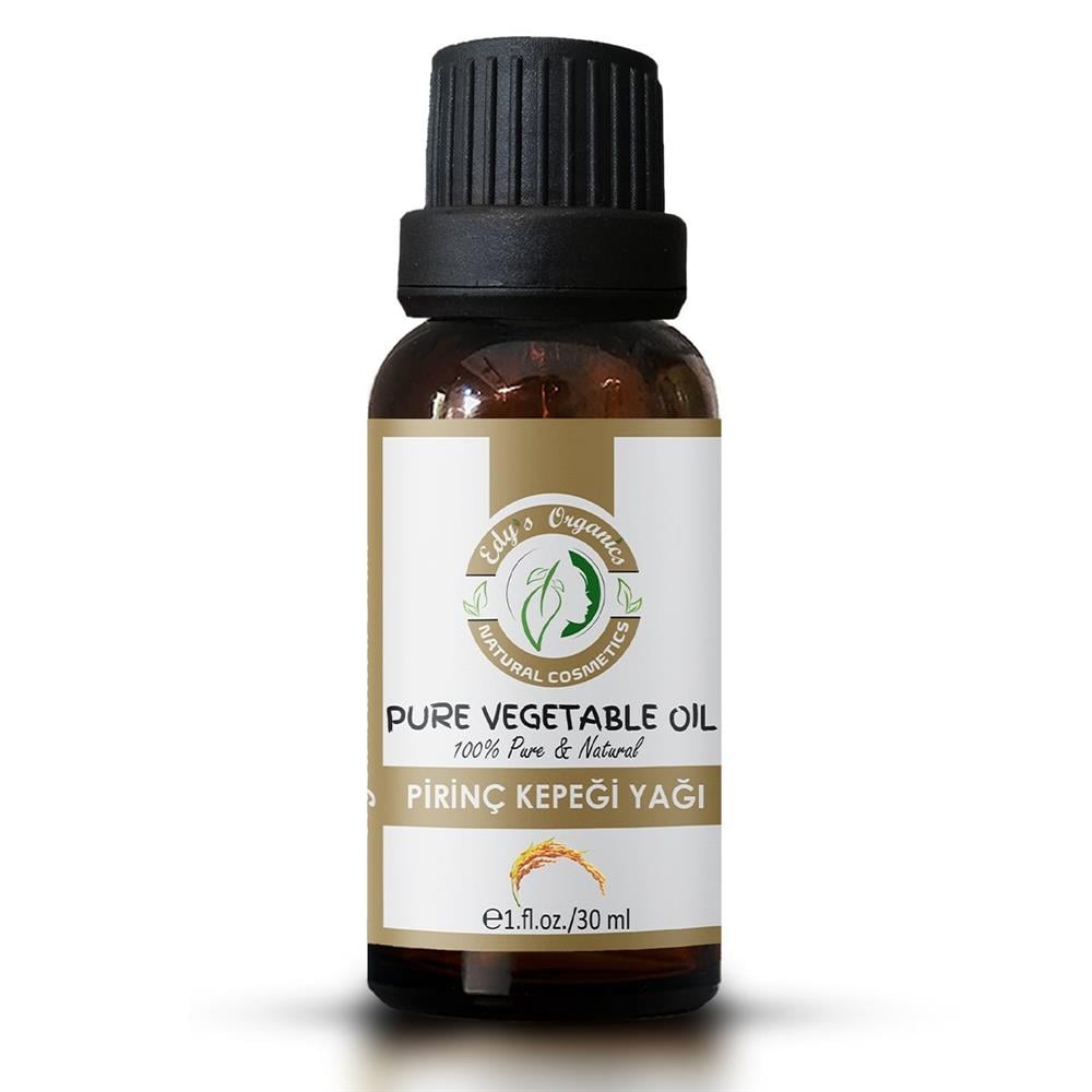 Pirinç Kepeği Yağı 30 ml- Soğuk Sıkım