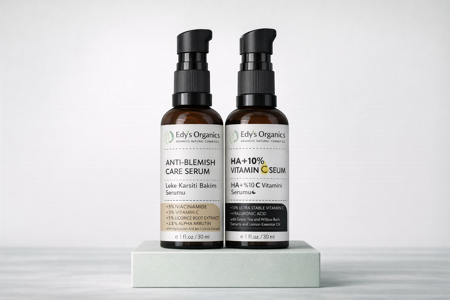 GLOW DUO | Aydınlatıcı 2'li Serum Seti