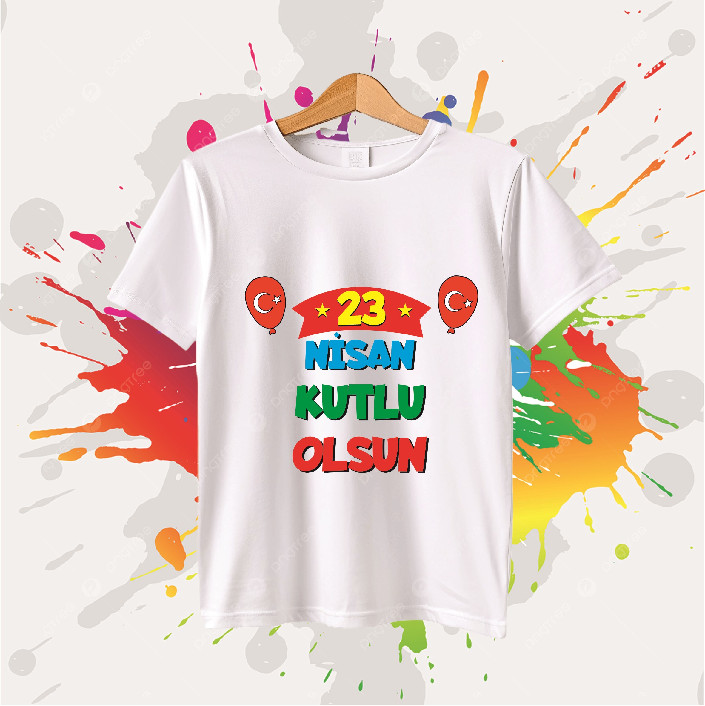 23 Nisan Kutlu Olsun Tişörtü