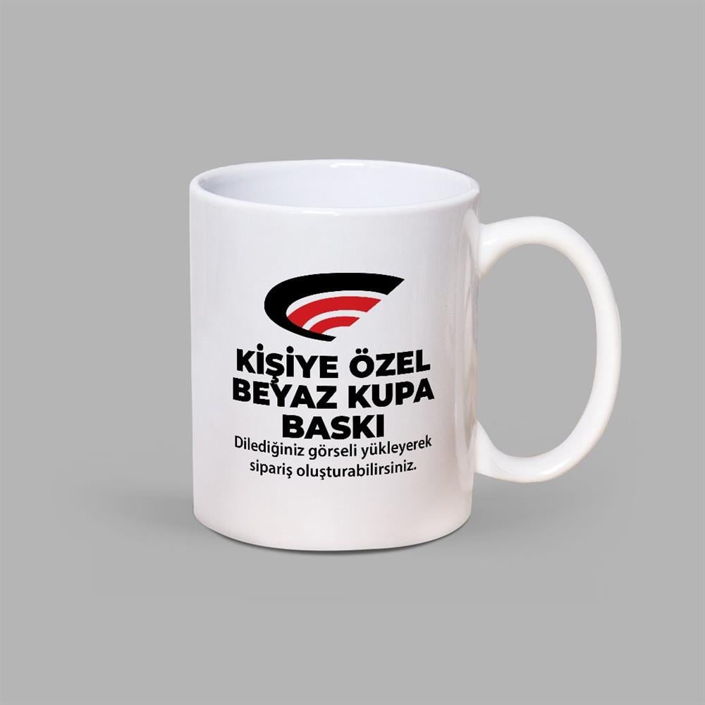 Beyaz Kupa Baskı
