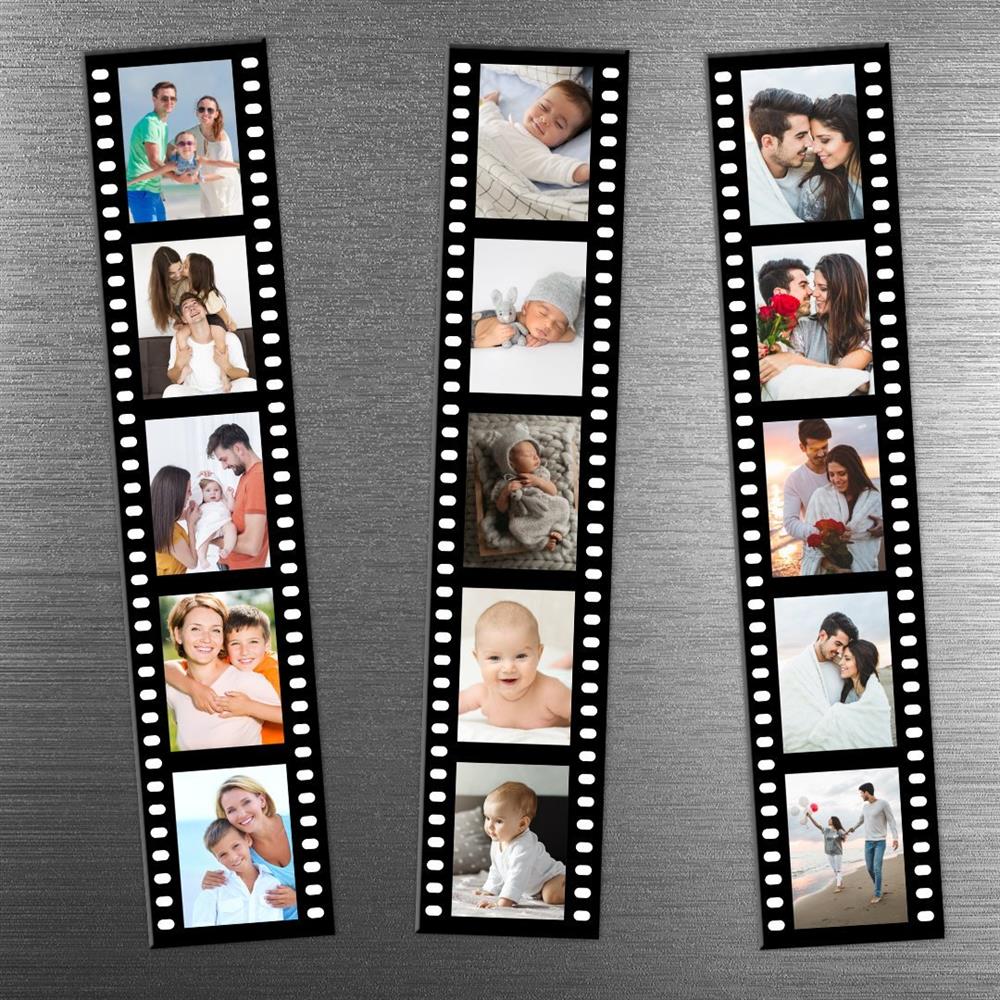 Film Şeritli Magnet - 6x29 Cm - 3 Adet