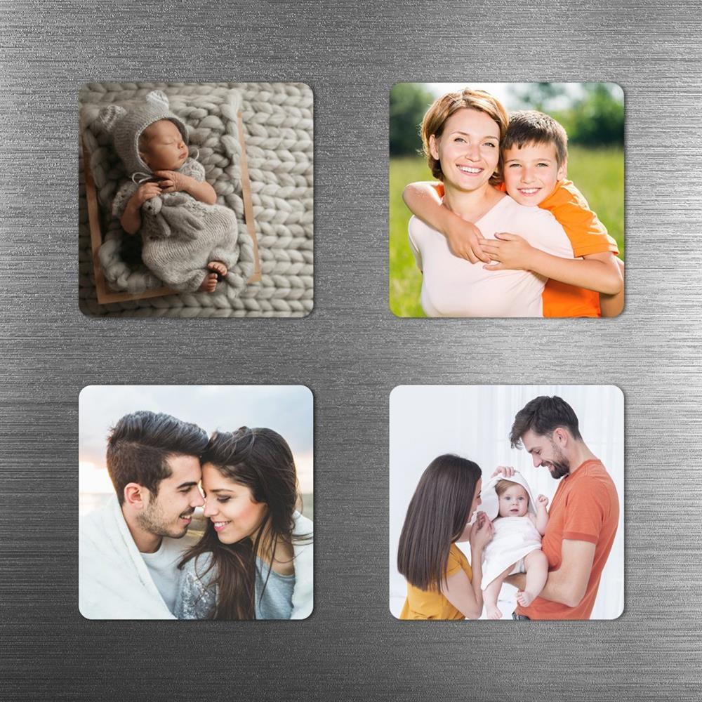 Foto Magnet 9x9 Cm - 6 Adet