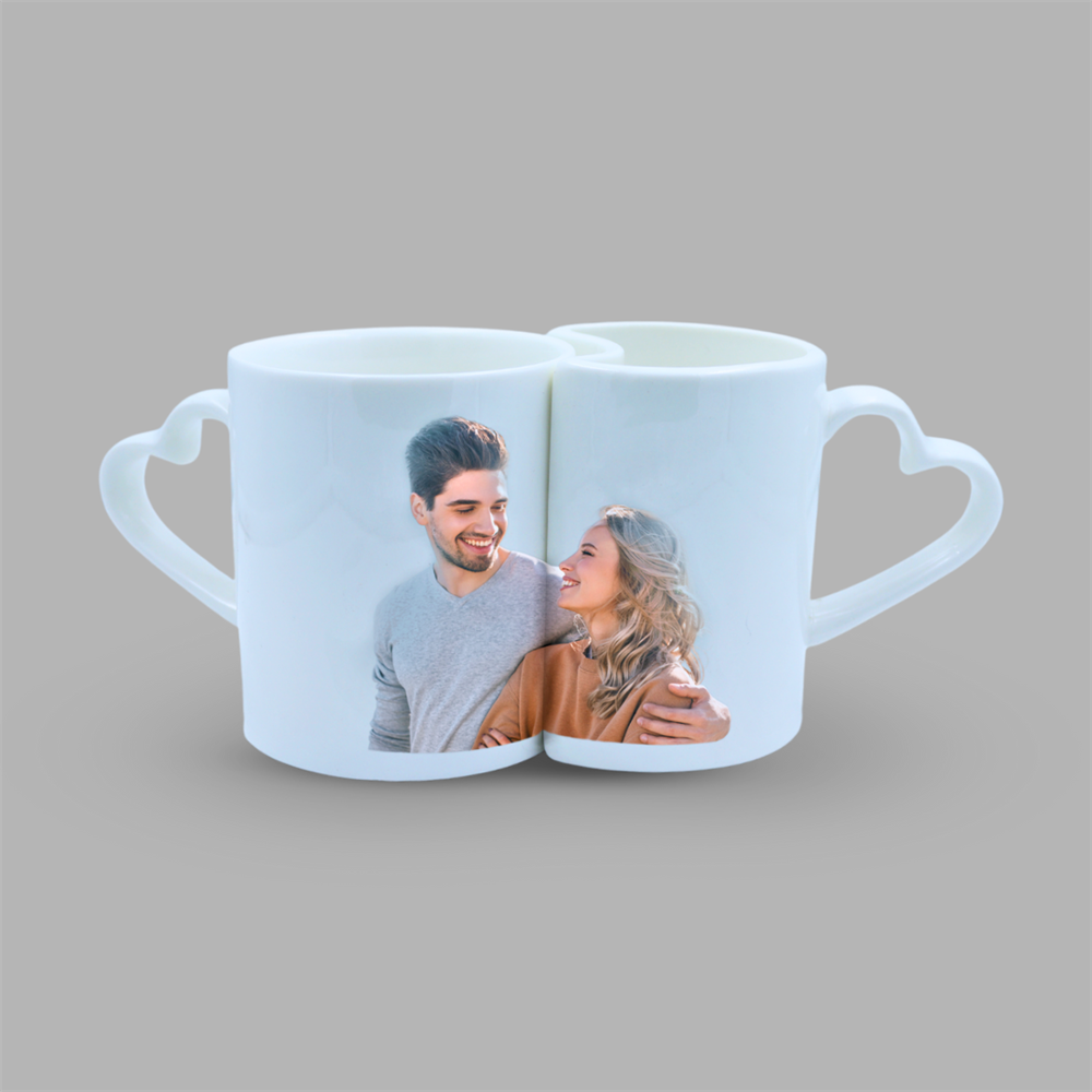 Kalpli Çift Kupa Bardak