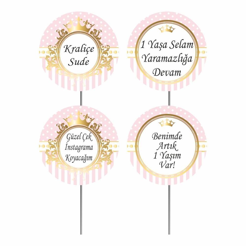 Konuşma Balonu - 4 Adet - 22 Cm