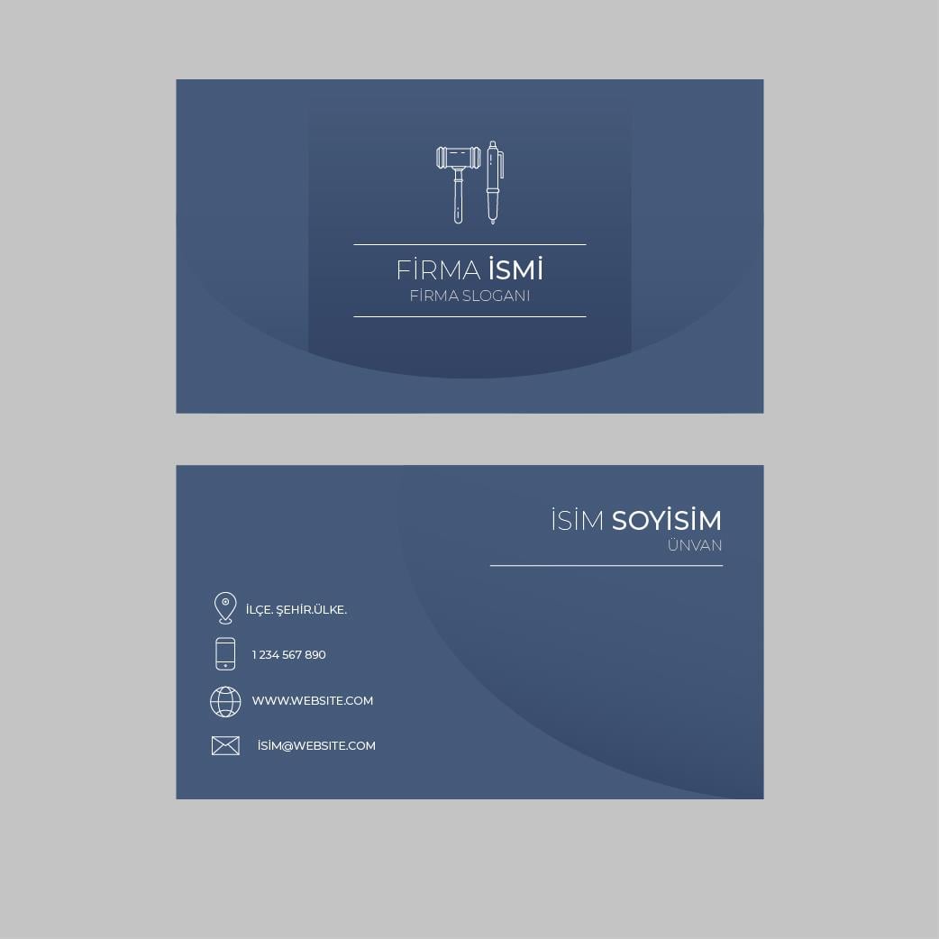 Avukat Kartvizit Model 4