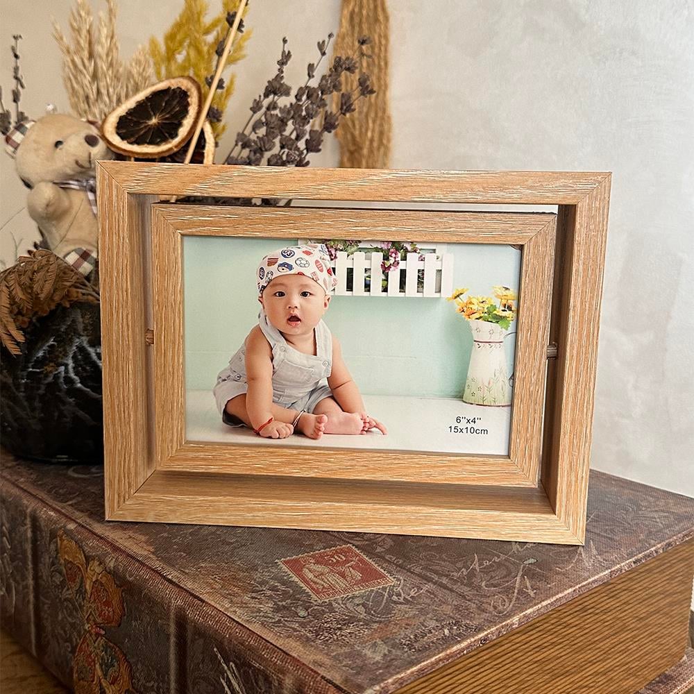 Çift Yönlü Ahşap Çerçeve