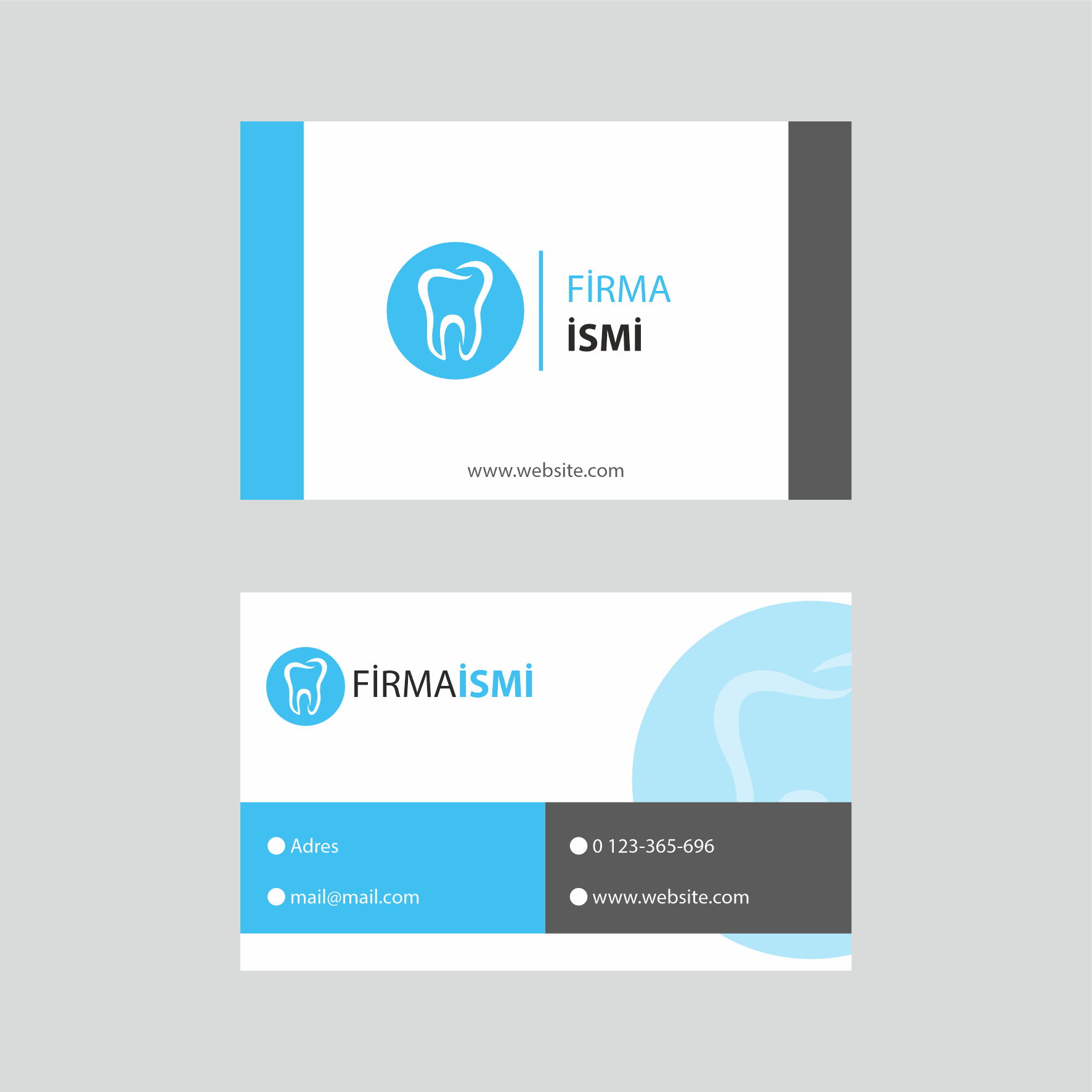 Dişçi Kartvizit Model 1