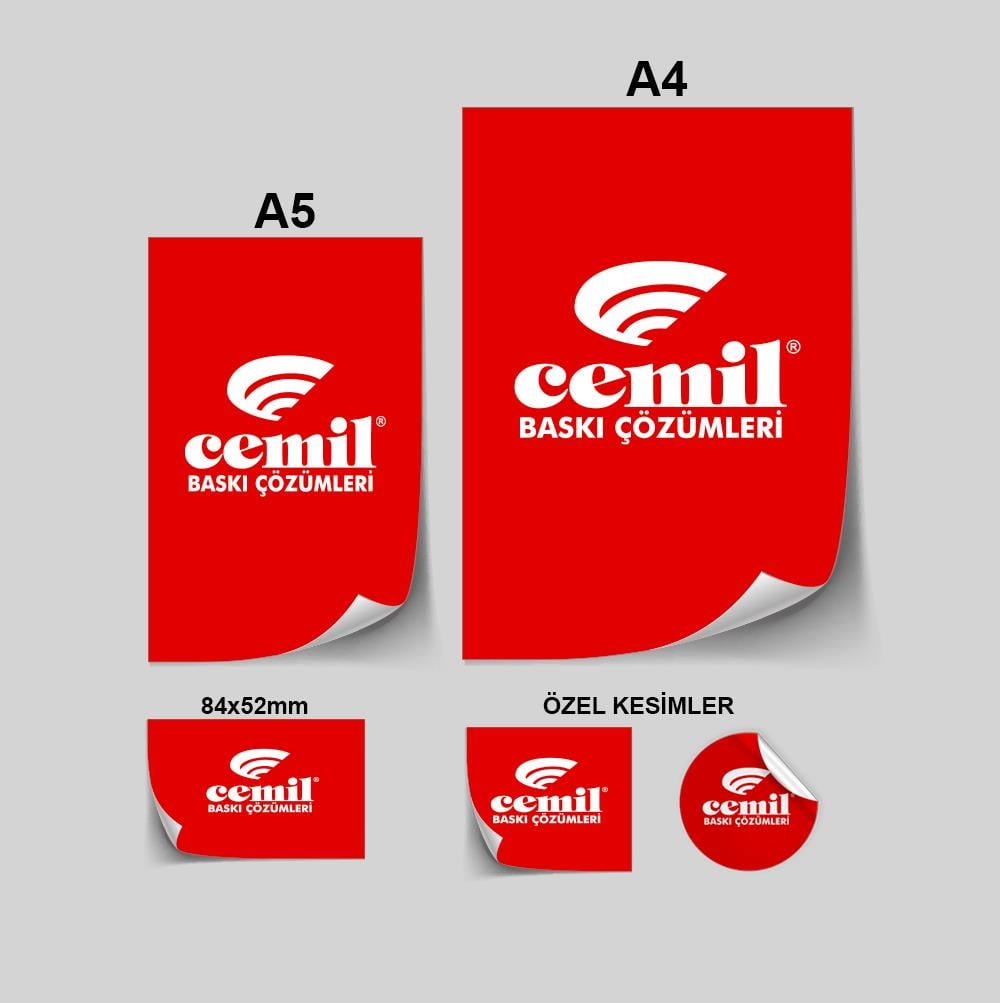 Ekonomik Etiket / Sticker